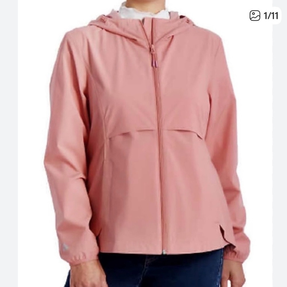 Gerry Rose‎ Pink Rain/Wind Jacket. Size large.